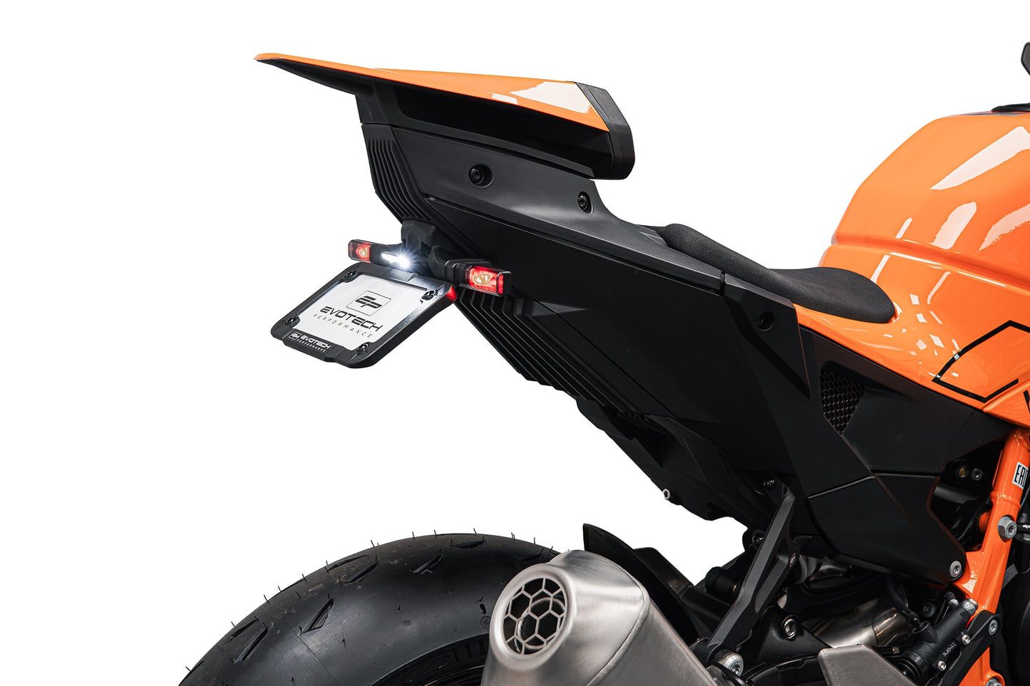 Verstelbare kentekenplaathouder Evotech - KTM 1390 Super Duke R Evo (2024+)