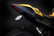 Verstelbare kentekenplaathouder incl. V1 knipperlichten Evotech - Triumph Daytona 675 (2013 - 2017)