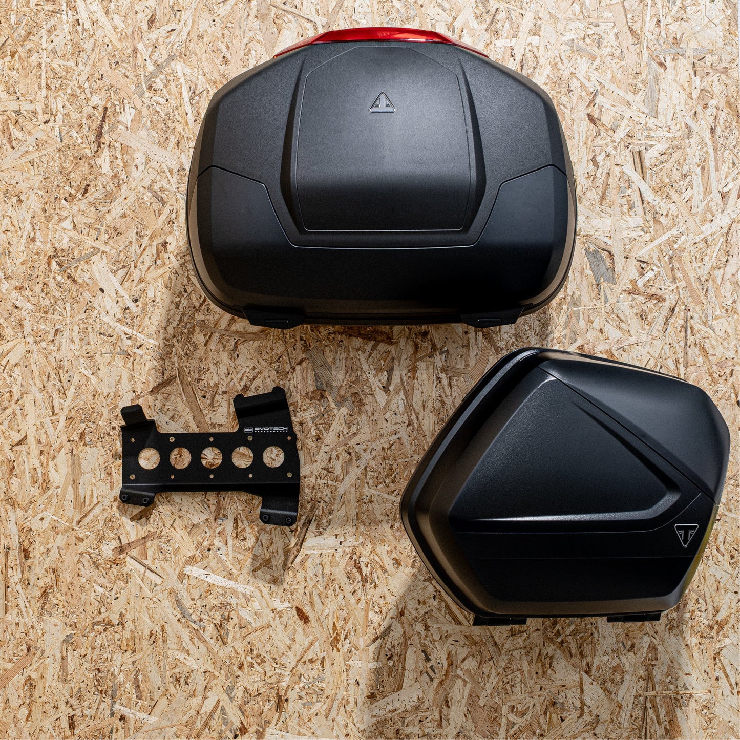 Zijkoffer muurbeugel steunenset Evotech Top Box / - Triumph Tiger Sport 800 Tour (2026+)