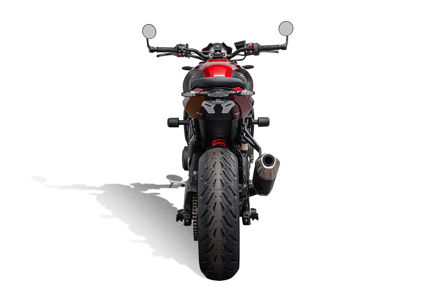 Kentekenplaathouder (Helder achterlicht) Evotech - Triumph Trident 800 (2026+)