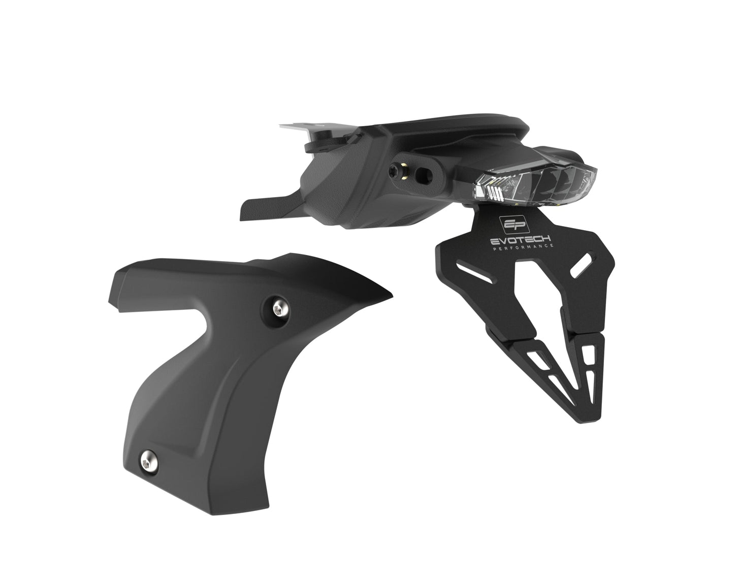 Kentekenplaathouder (Helder achterlicht) Evotech - Triumph Trident 800 (2026+)