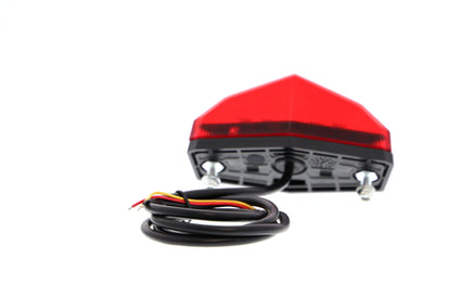 Evotech Combination Rear Light / Number Plate Light (Red)