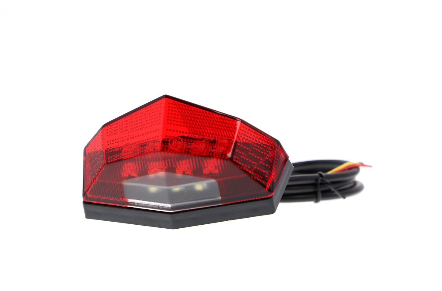 Evotech Combination Rear Light / Number Plate Light (Red)