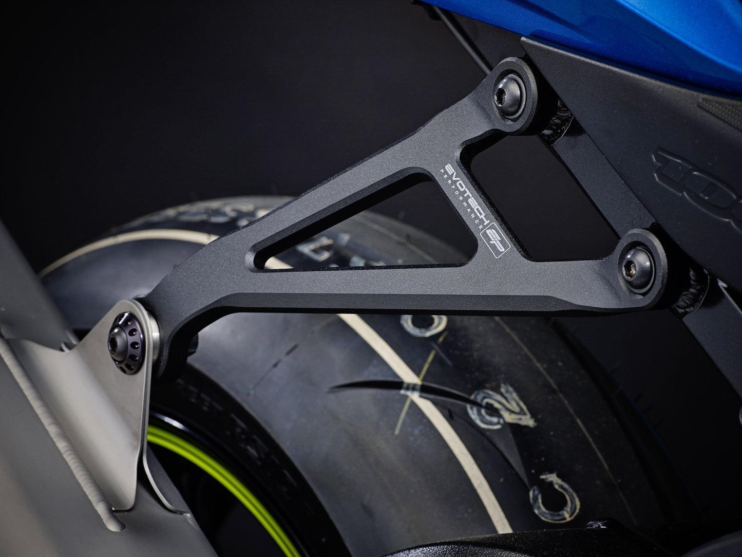Evotech Suzuki GSX-R1000R Uitlaatsteun & Duosteun Vervanger Kit (2017 - 2022)