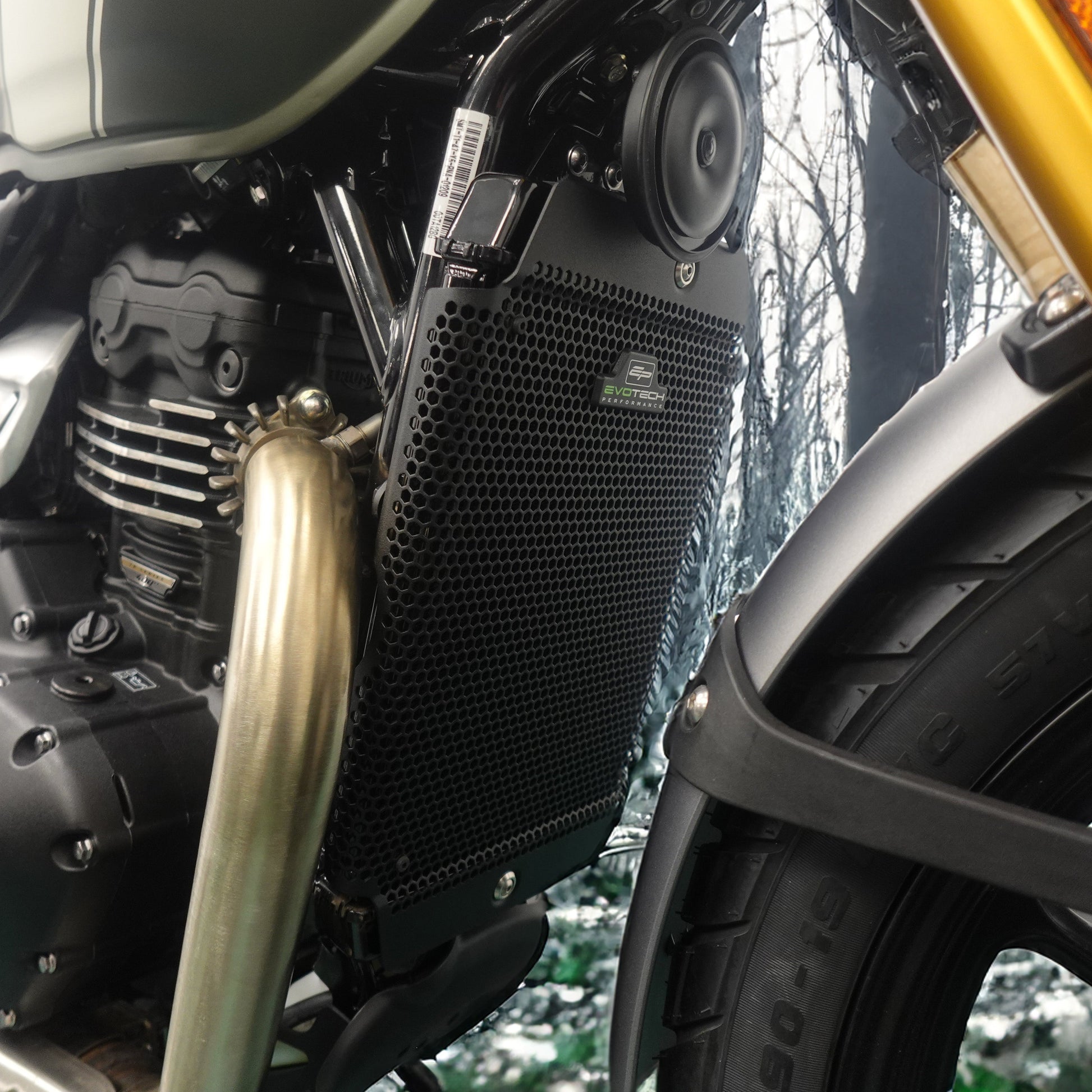 Evotech Radiatorcover - Triumph Scrambler 400 X (2024+)
