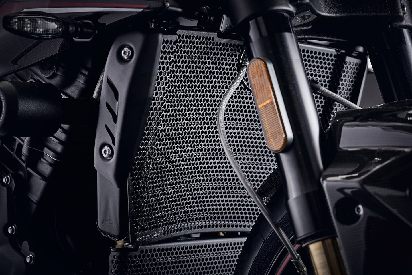 Evotech Radiatorcover & Oliekoeler Beschermer Set - Triumph Speed Triple RS (2018 - 2020)