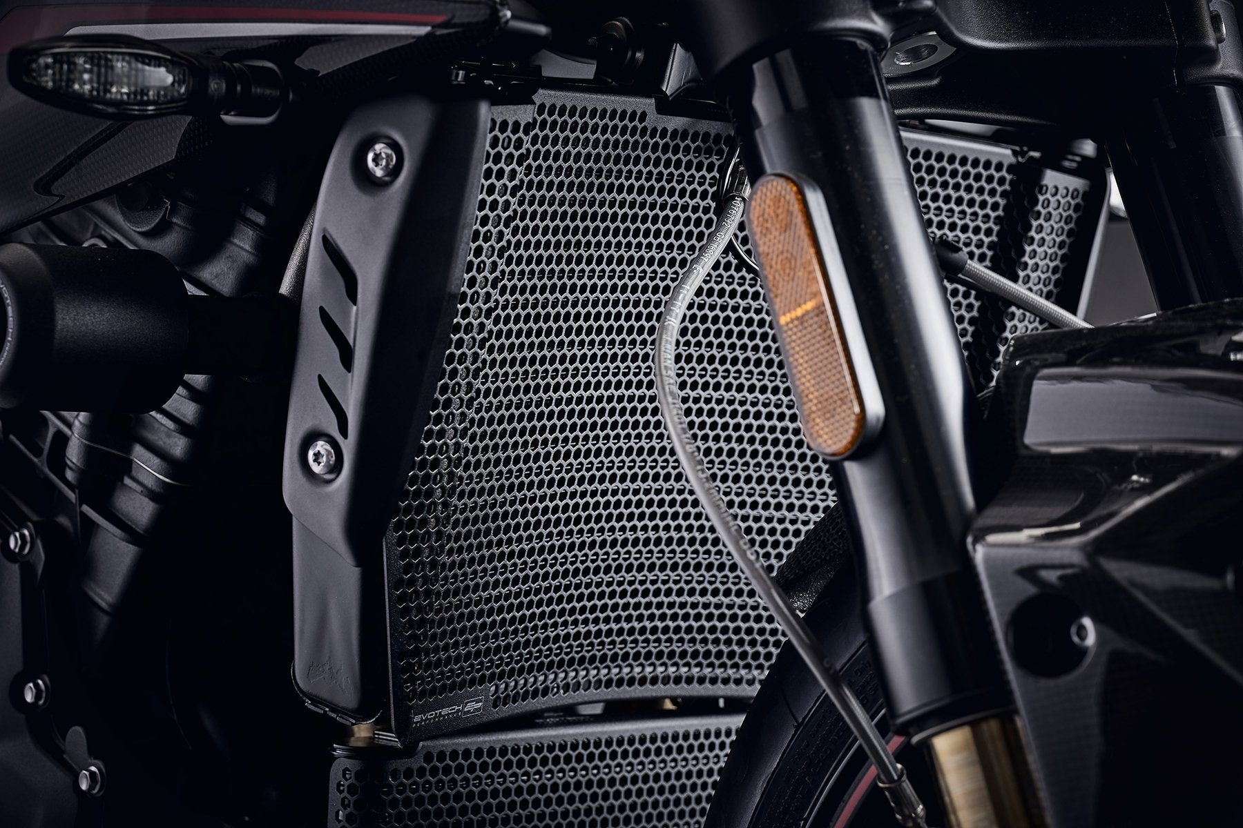 Evotech Radiatorcover & Oliekoeler Beschermer Set - Triumph Speed Triple (2016-2017)