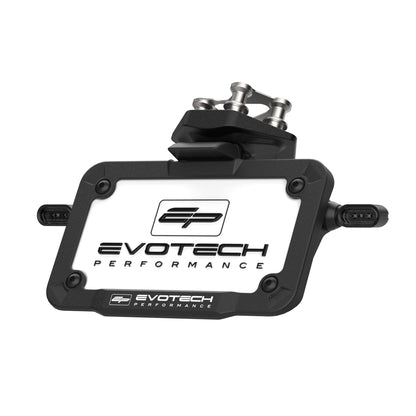 Verstelbare kentekenplaathouder incl. V1 knipperlichten Evotech - Triumph Street Triple 765 RX (2026)