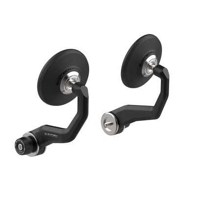 Bar-End Spiegels (Retro) Evotech Handguard - Triumph Tiger 900 Desert Edition (2026+)
