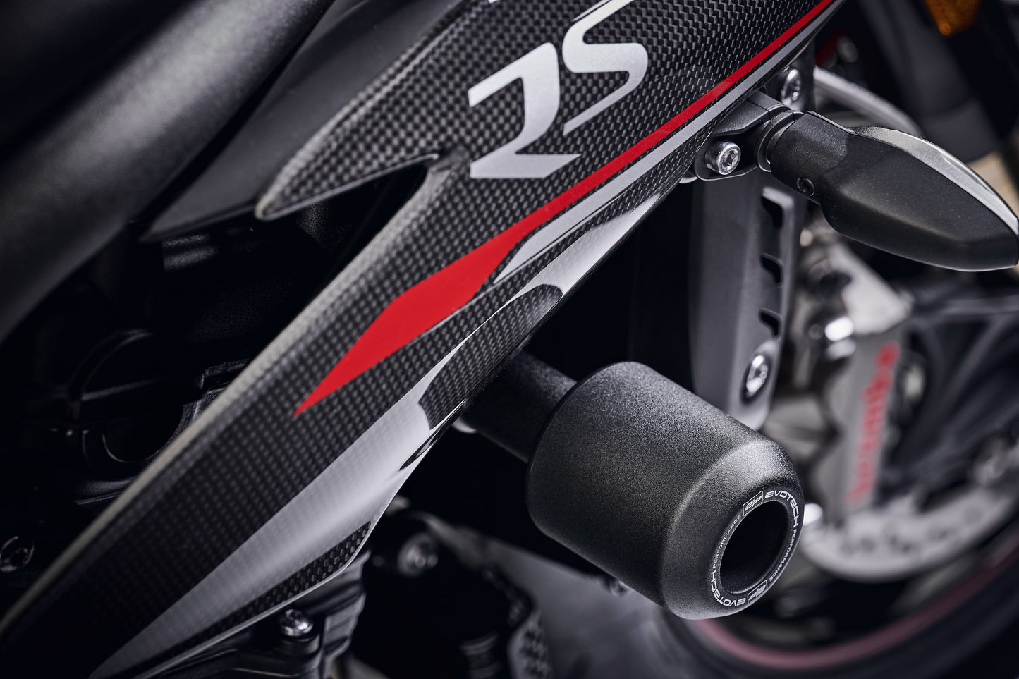 Evotech Triumph Speed Triple S Frame Valblokken set (2018 - 2020)