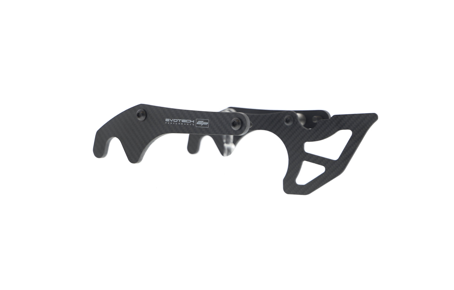 Evotech Yamaha YZF-R1M Carbon Fibre Toe Guard - GP Style Paddock Stand Plates 2015 - 2019