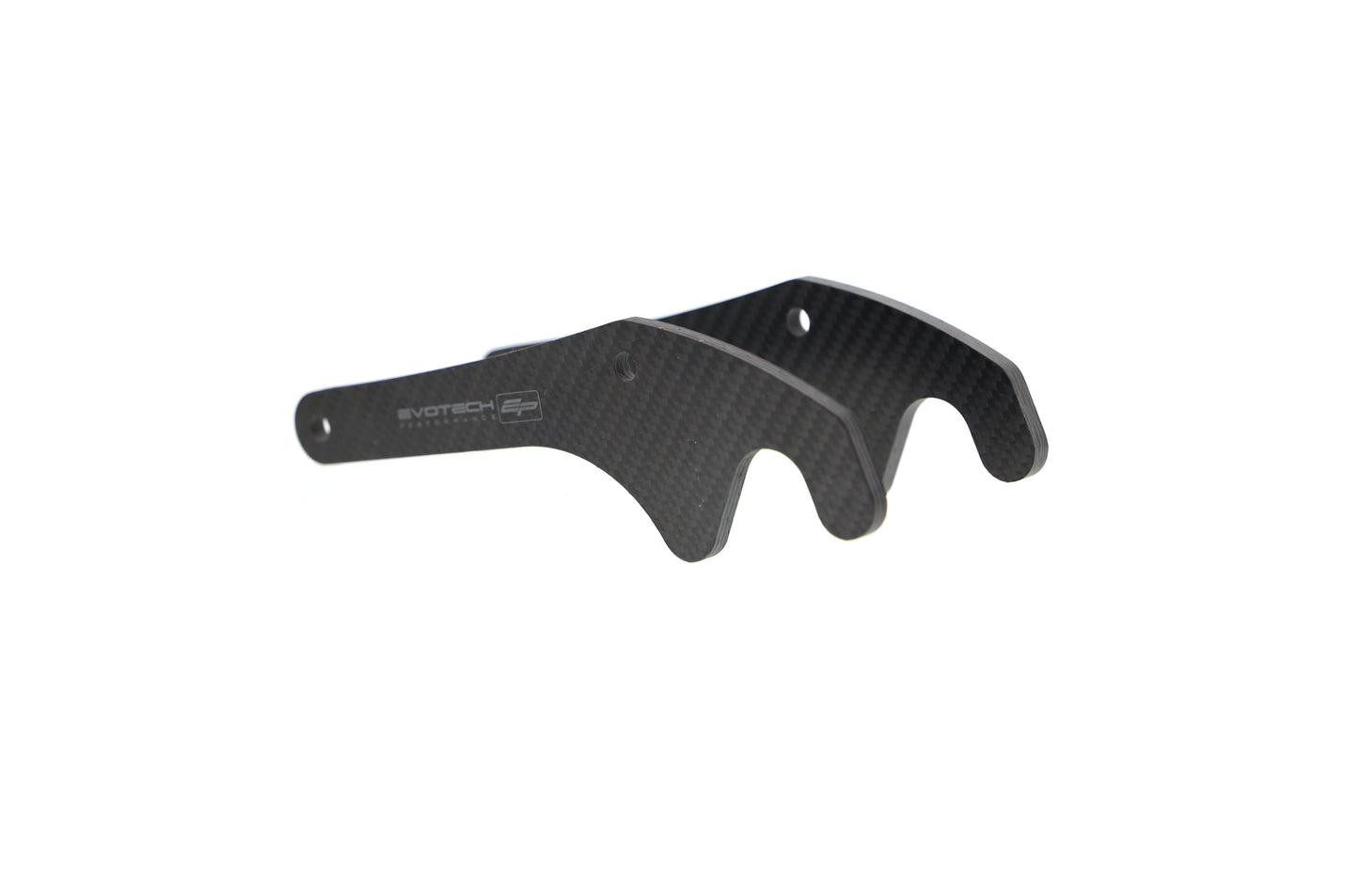 Carbon Paddockstand Plates Evotech - Yamaha YZF-R7 (2026+)