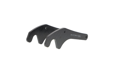 Evotech Carbon Fibre Paddock Stand Plates - Yamaha YZF-R1M (2020+)