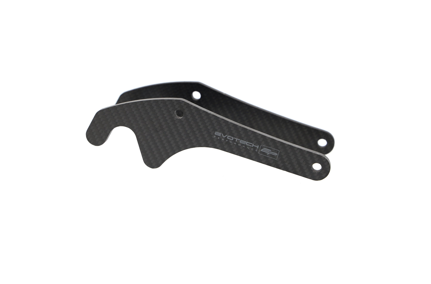 Evotech Carbon Fibre Paddock Stand Plates - Yamaha YZF-R7 (2022-2025)