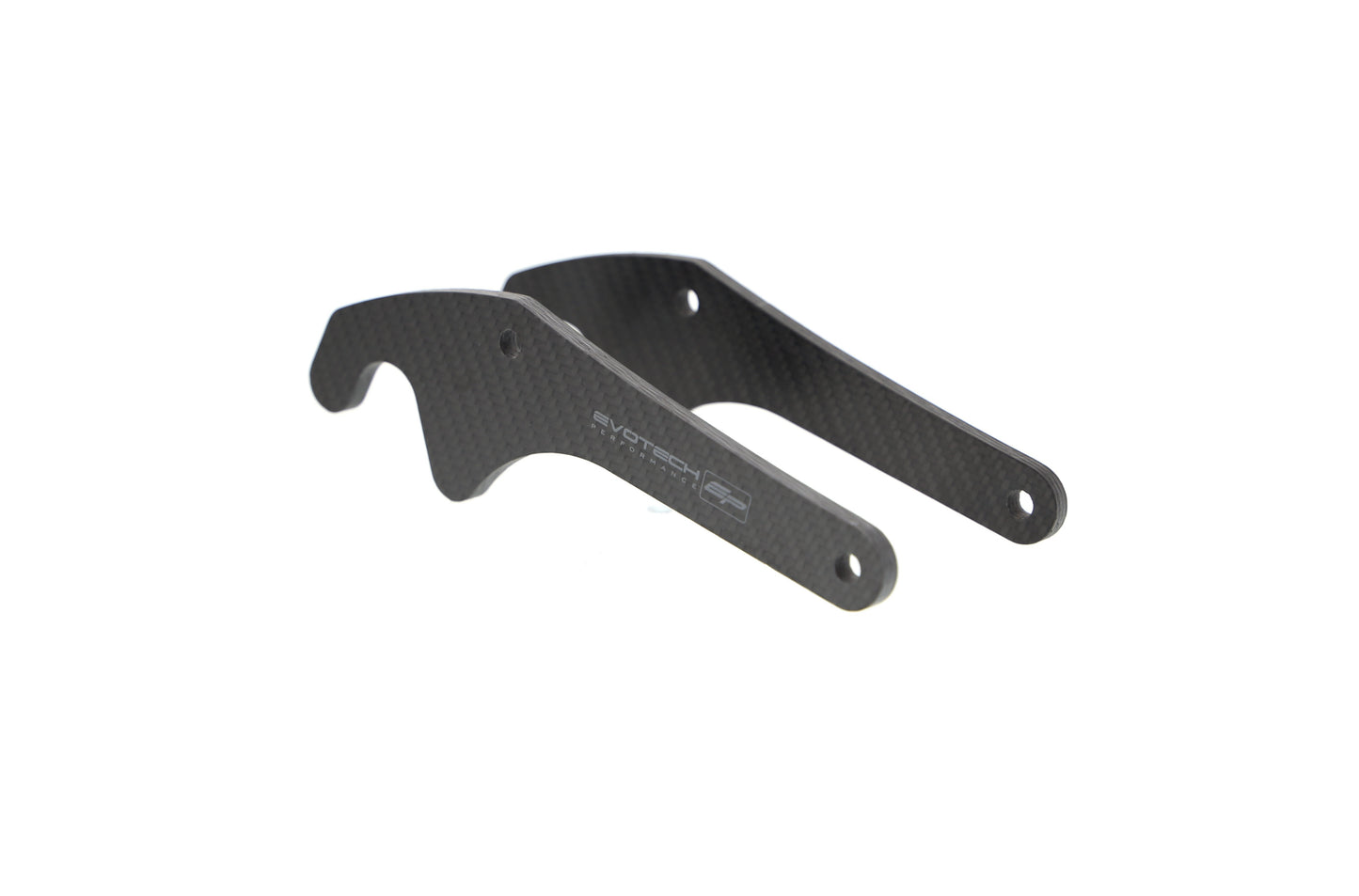 Evotech Carbon Fibre Paddock Stand Plates - Yamaha YZF-R7 (2022-2025)