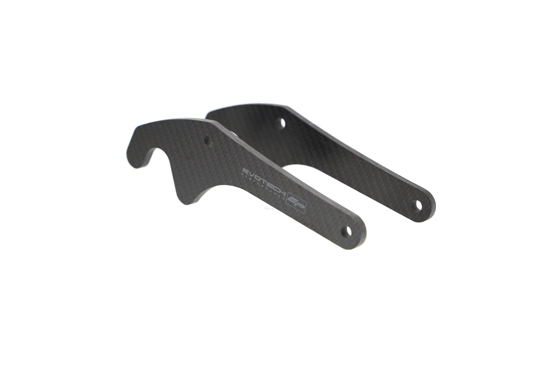 Evotech Carbon Fibre Paddock Stand Plates - Yamaha YZF-R7 (2022-2025)