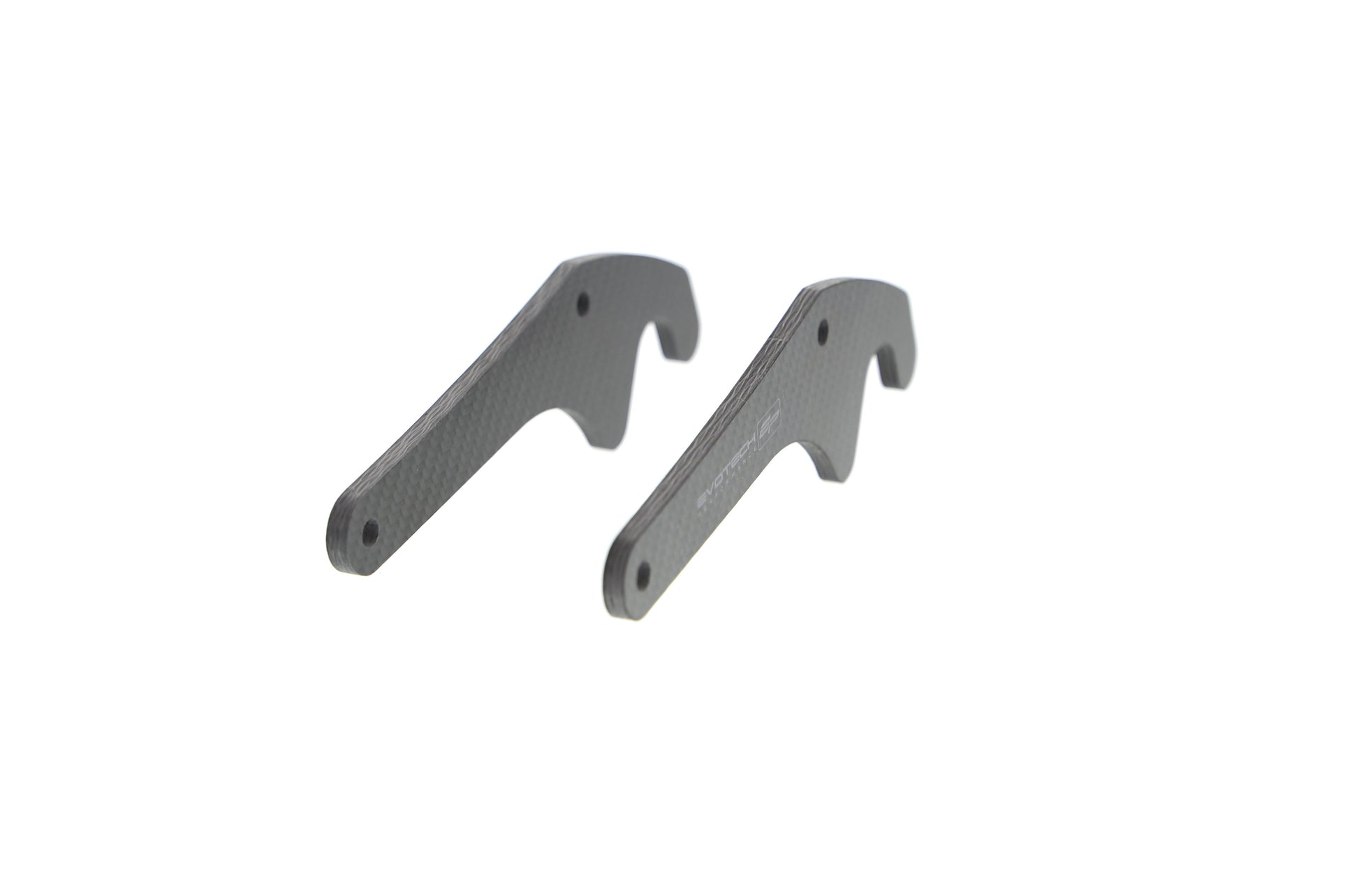 Evotech Carbon Fibre Paddock Stand Plates - Yamaha YZF-R1 (2020+)