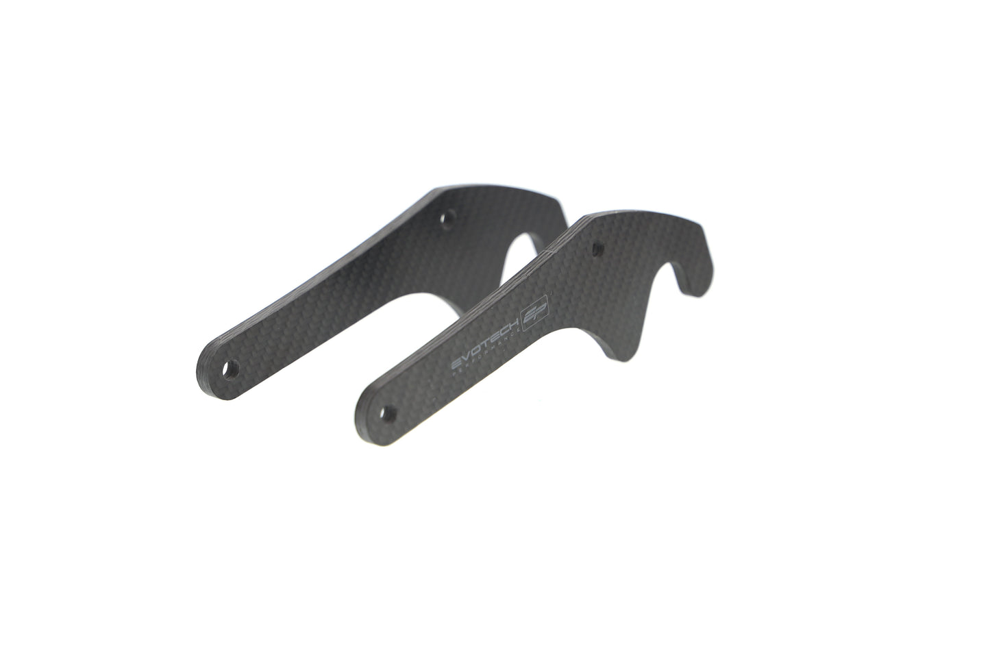 Evotech Carbon Fibre Paddock Stand Plates - Yamaha FZ-10 (2017-2021)