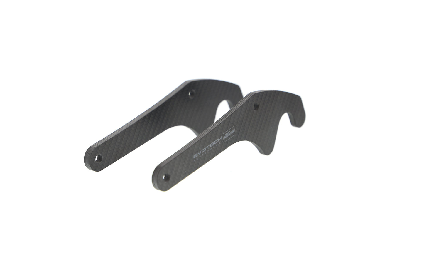 Evotech Carbon Fibre Paddock Stand Plates - Yamaha MT-10 (2022+)