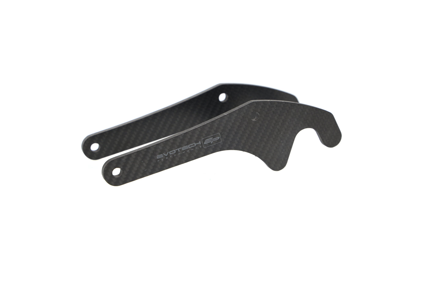 Evotech Carbon Fibre Paddock Stand Plates - Yamaha YZF-R6 (2017+)