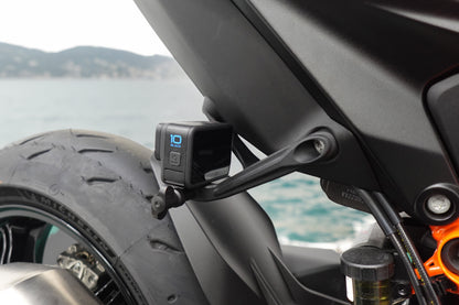 Evotech Footpeg Action Camera Montagesteun (achteruit gericht) - KTM 1390 Super Duke R Evo (2024+) (Right-hand Side)