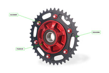 Achtertandwiel 43-tands aluminium CNC Racing Ducati Streetfighter V2 (2025+)