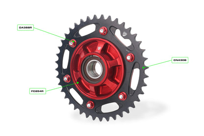 CNC Racing tandwieldrager Ducati Multistrada V2S (2025+)