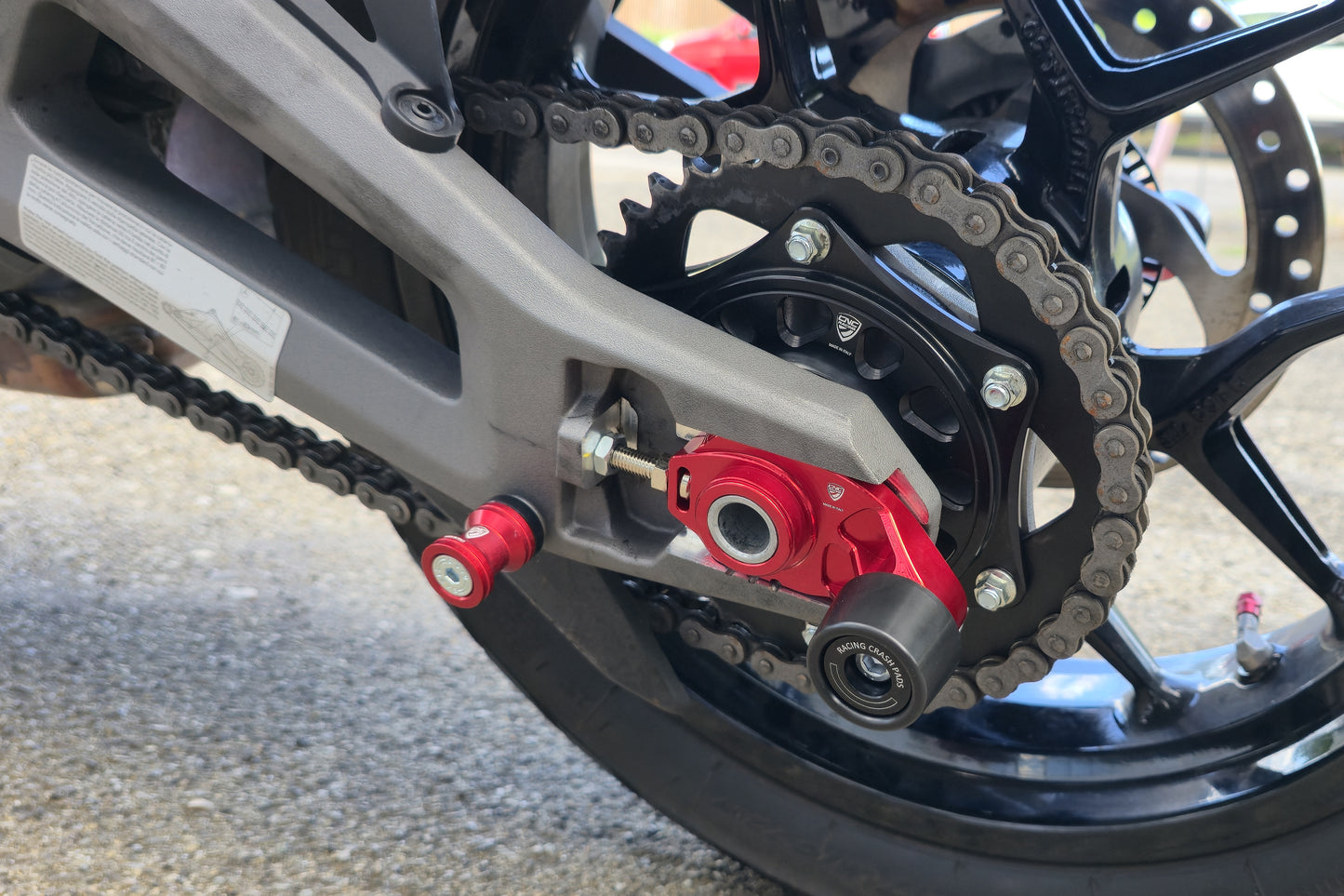 CNC Racing tandwieldrager Ducati Multistrada V2S (2025+)