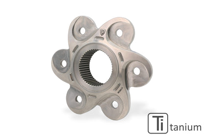 Achtertandwieldrager (6-bouts) titanium Ducati Streetfighter V2 (2022-2024)