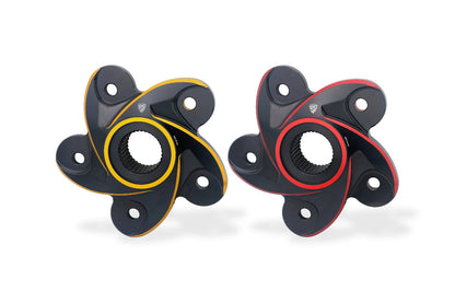 Achtertandwieldrager Black Edition (rood of goud accent) - Ducati 998S (2002-2003)