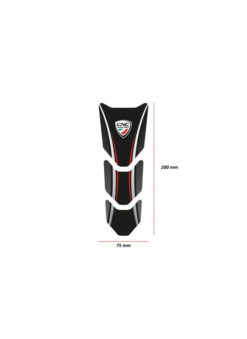 Tankpad universeel Ducati Monster V2 Dark (2027+)