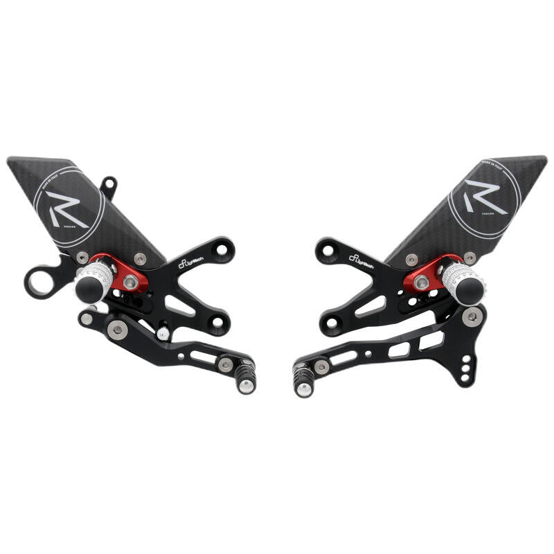 Ensemble de liens de frein réglable R (édition spéciale) avec repose-pieds pliantes Aprilia RSV4 2009-2017