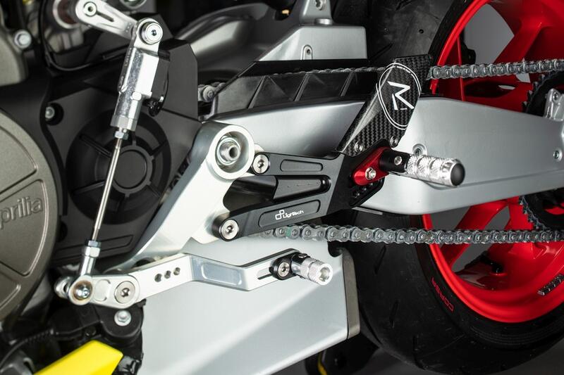 Verstelbare remschakelset R (Special Edition) met opklapbare voetsteunen Aprilia RS 660 2025+