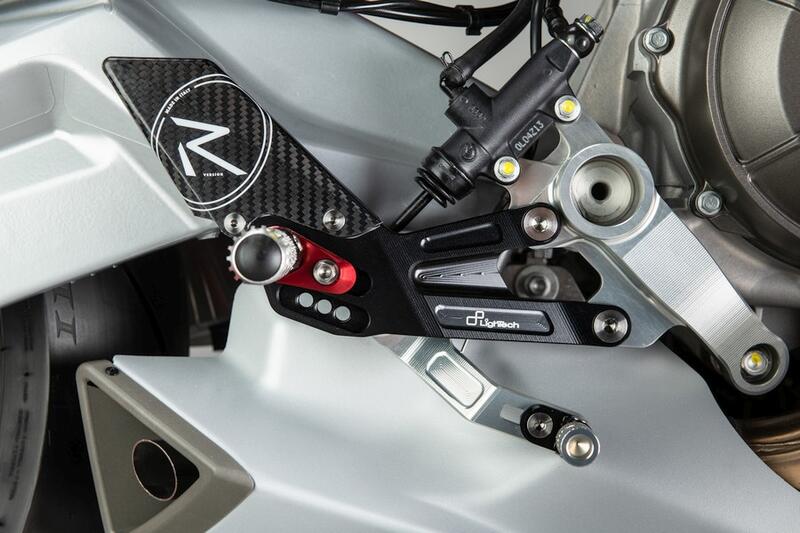 Verstelbare remschakelset R (Special Edition) met opklapbare voetsteunen Aprilia RS 660 2025+