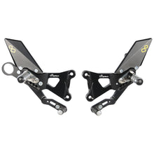 Ensemble d'interrupteurs de frein réglable avec des repousses de bas de pied et un modèle d'interrupteur standard BMW S1000RR HP4 2009-2014