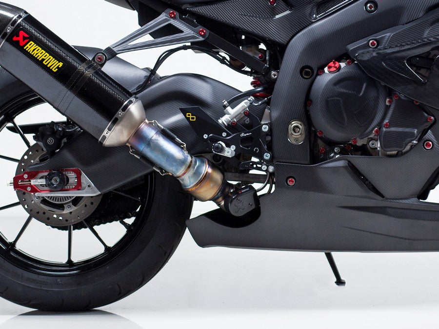 Ensemble d'interrupteurs de frein réglable avec des repousses de bas de pied et un modèle d'interrupteur standard BMW S1000RR HP4 2009-2014