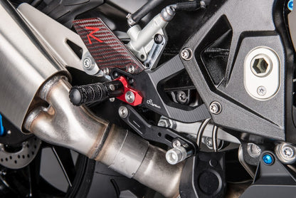 Interrupteur de frein réglable Set R (édition spéciale) avec repose-pieds pliant BMW S1000R 2017-2020