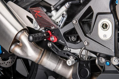 Ensemble de liens de frein réglable avec repose-pieds pliants BMW S1000RR 2015-2018