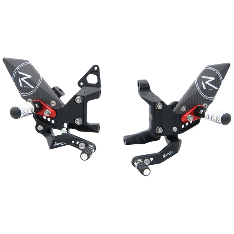 Interrupteur de frein réglable Set R (édition spéciale) avec repliage de bas de pied et modèle de décalage standard Ducati Panigale 959 2016-2020