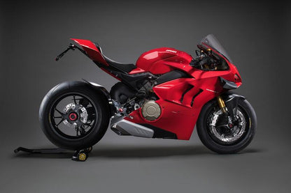 Ensemble de liaisons de frein réglable R (édition spéciale) avec repliage de bas de pied et protecteurs de talons de carbone Ducati Panigale V4 Special (2018-2020)