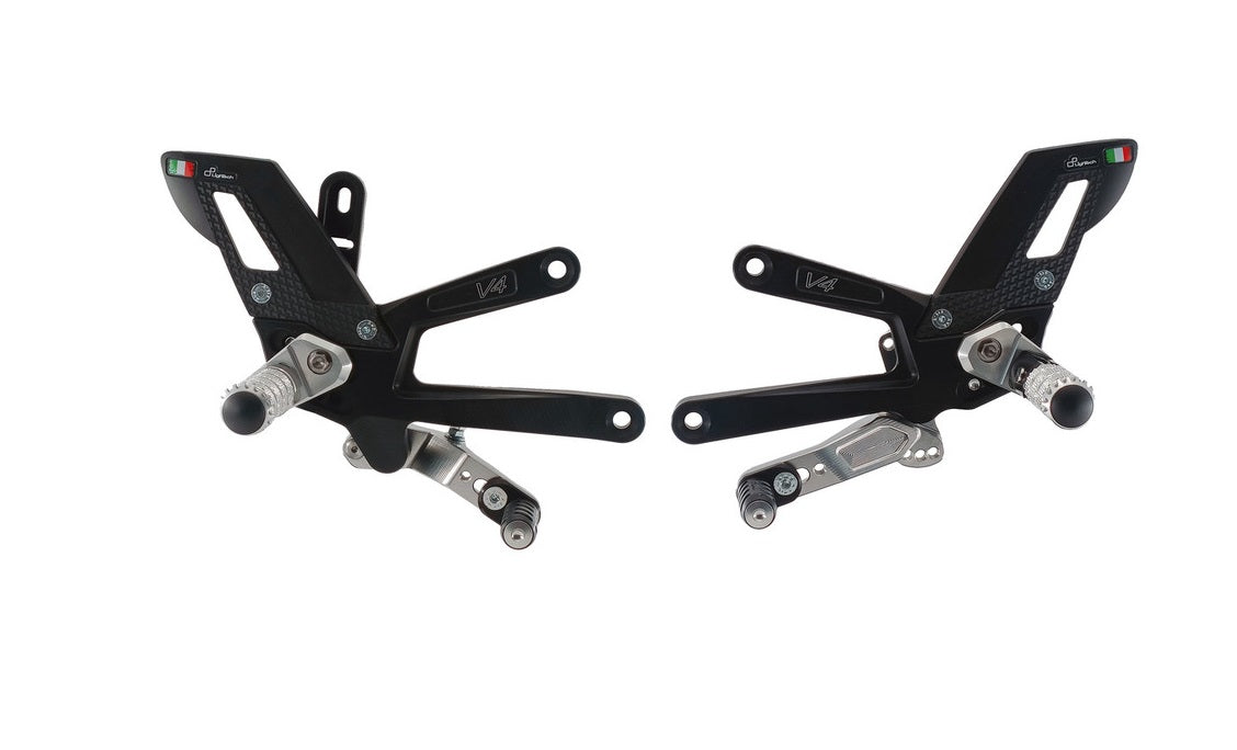 Lightech Instelbare Remschakelset ('W') – Ducati Streetfighter V4 (2025+)