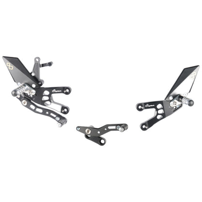 Ensemble de liaisons de frein réglable avec des repousses de bases Fixe Honda CBR600RR 2007-2016