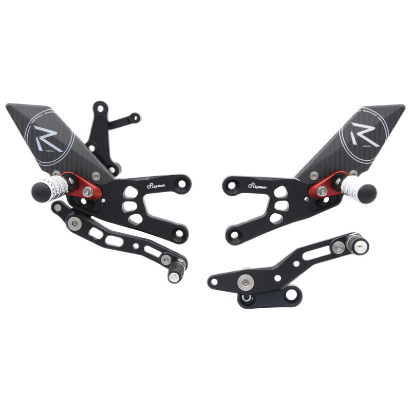 Ensemble de liens de frein réglable R (édition spéciale) avec repose-pieds pliant Honda CBR600RR 2007-2016