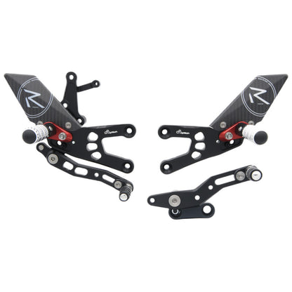 Ensemble de liens de frein réglable R (édition spéciale) avec repose-pieds pliant Honda CBR600RR 2007-2016