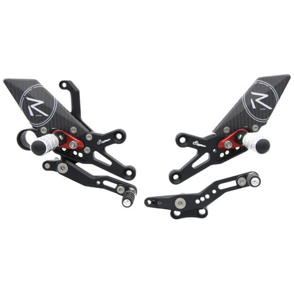Ensemble de liens de frein réglable R (édition spéciale) avec repose-pieds pliants Honda CBR1000RR 2008-2019