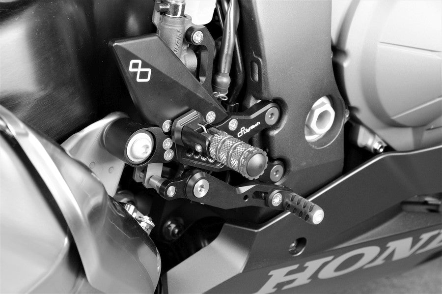 Ensemble de liens de frein réglable R (édition spéciale) avec repose-pieds pliants Honda CBR1000RR 2008-2019