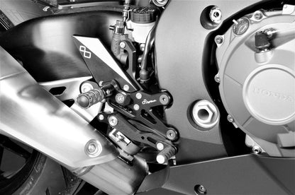 Ensemble de liens de frein réglable R (édition spéciale) avec repose-pieds pliants Honda CBR1000RR 2008-2019