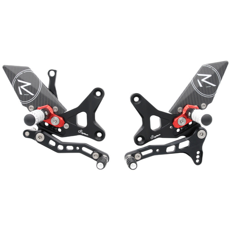 Interrupteur de frein réglable Set R (édition spéciale) avec repose-pieds pliant Kawasaki ZX-10R 2011-2015