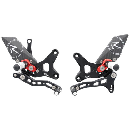 Interrupteur de frein réglable Set R (édition spéciale) avec repose-pieds pliant Kawasaki ZX-10R 2011-2015