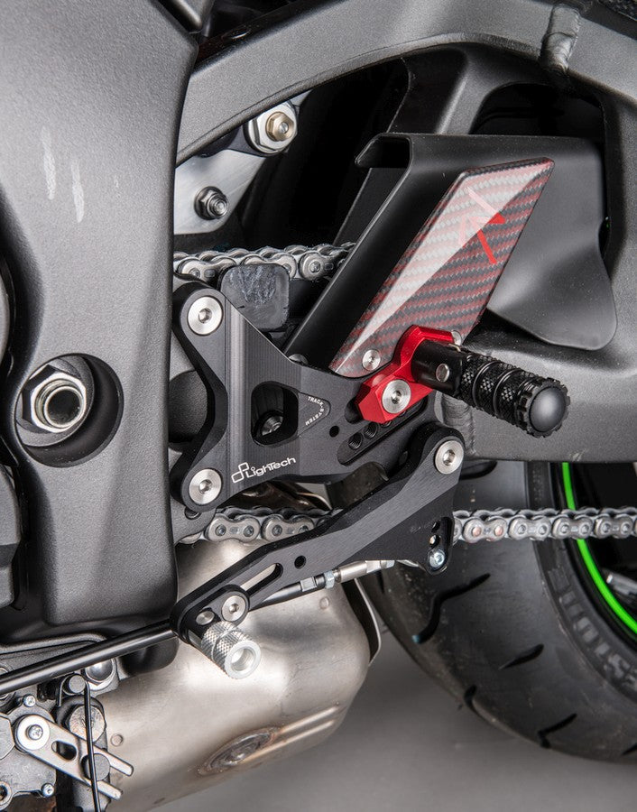 Ensemble de liaisons de frein réglable avec des repousses de bas de page fixe Kawasaki ZX-10R 2011-2015